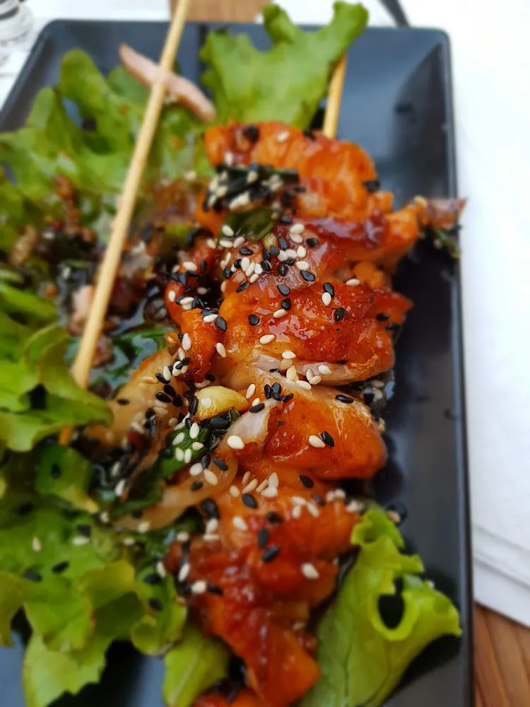 Brochettes de Saumon