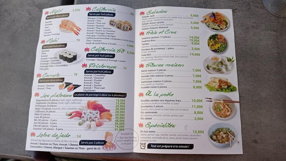 Jade sushi - Menu Image 2
